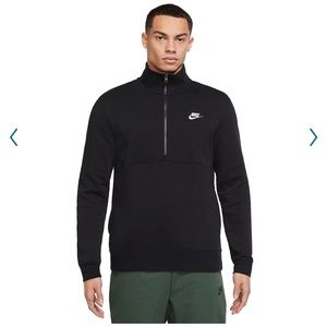 BRAND NEW Nike Club Quarter Zip Pullover